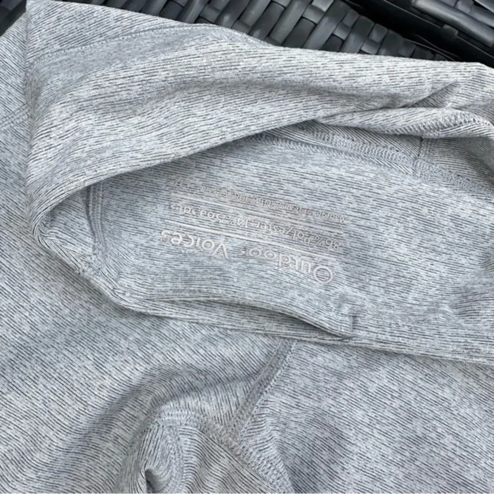 Outdoor Voices gray leggings small cropped yoga pants athleisure activewear - Picture 3 of 3